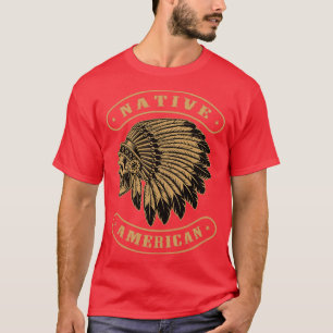 Native American Skull Bird T-Shirt