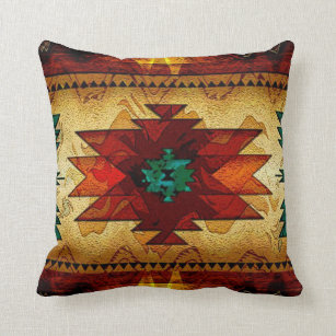 Native American Southwestern Tribal Cushion