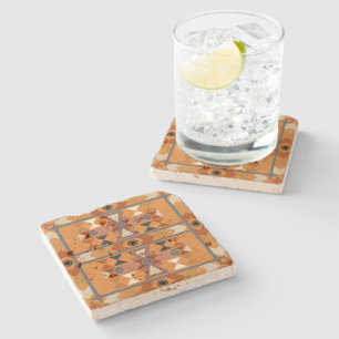 Native American Stone Coaster
