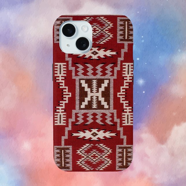 Native American Storm Pattern Case-Mate iPhone Case (Native American Storm Pattern Phone Case)