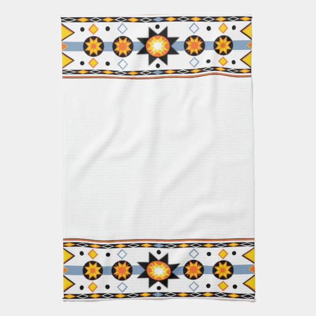 Native American Sun Tea Towel (Vertical)