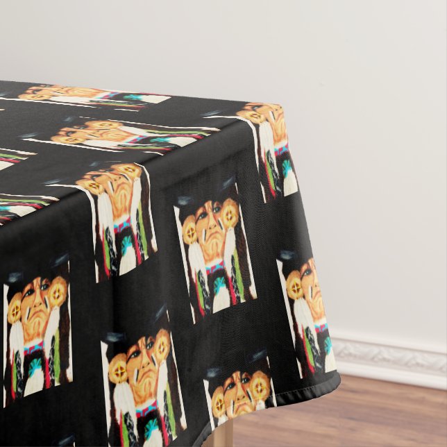 NATIVE AMERICAN tablecloth (In Situ)