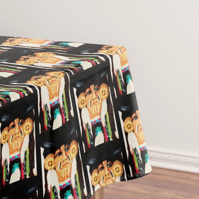 NATIVE AMERICAN tablecloth (In Situ)