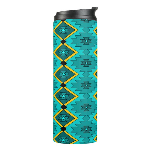 Native American Thermal Tumbler (Rotated Left)