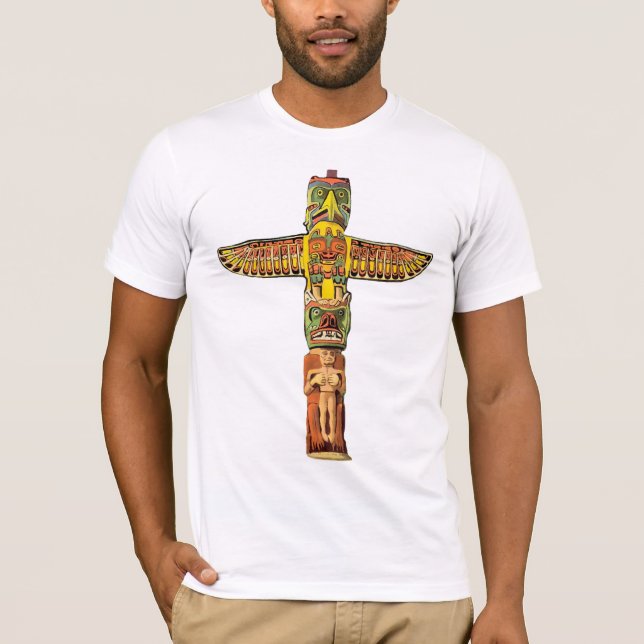 Native American Thunderbird Totem Pole Shirt (Front)
