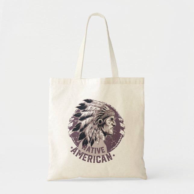 Native American Tote Bag (Front)