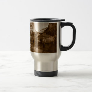 native american travel mug