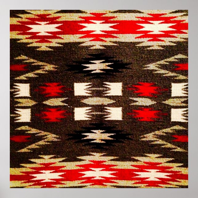 Native American Tribal Design Print (Front)