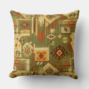 Native american tribal fabric I + your ideas Cushion