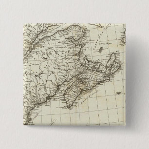 Native American Villages in Canada 15 Cm Square Badge