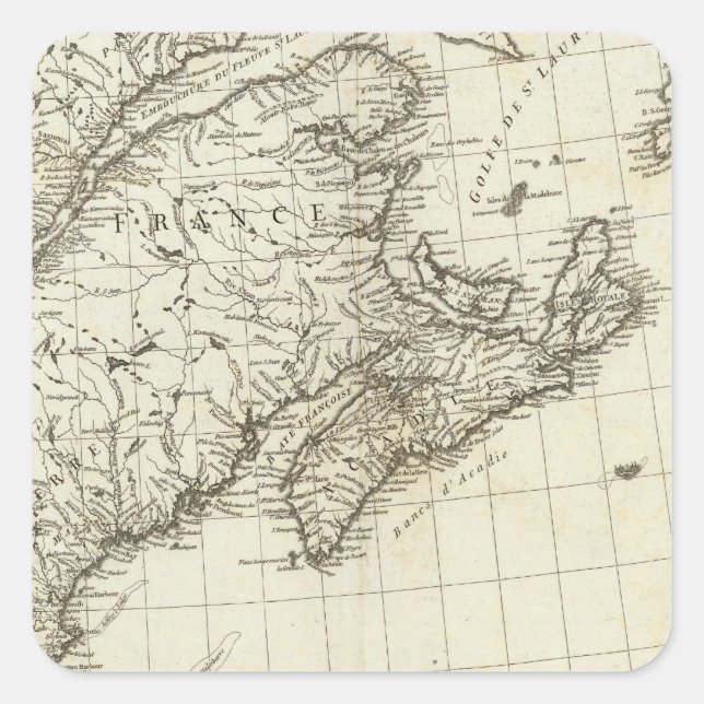 Native American Villages in Canada Square Sticker (Front)