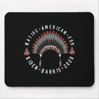 Native American Voters For Biden-harris Anti-trump Mouse Pad