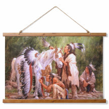 Native American Wall Hanging Tapestry