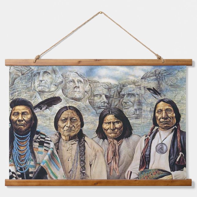 Native American Wall Hanging Tapestry (Front)