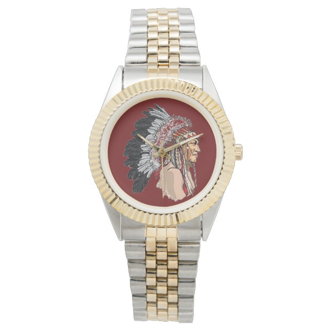 “Native American”  Watch (Front)