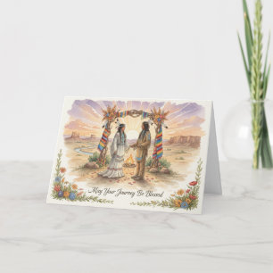 Native American Wedding Card
