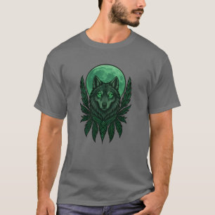 Native American Wolf Indigenous Spirit  T-Shirt