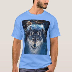 Native American Wolfs Night T-Shirt