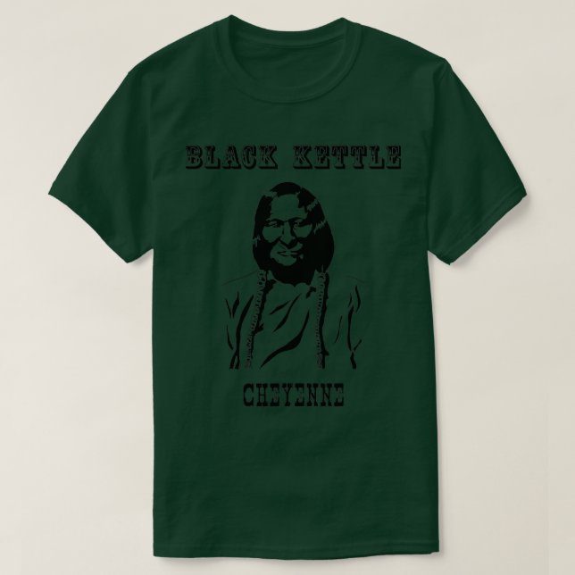 Native Americans Black Kettle  T-Shirt (Design Front)