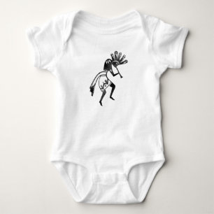 Native Americans Culture - Dancing Kokopelli 1 Baby Bodysuit