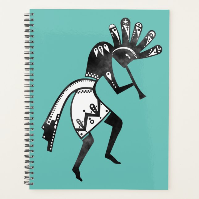 Native Americans Culture - Dancing Kokopelli 1 Planner (Front)