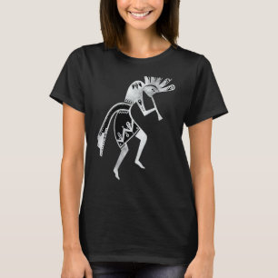 Native Americans Culture  Dancing Kokopelli 2  Fan T-Shirt