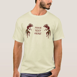 Native Americans Culture - Dancing Kokopelli 3 T-Shirt