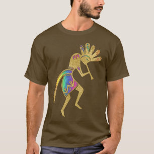 Native Americans Culture - Dancing Kokopelli 5 T-Shirt