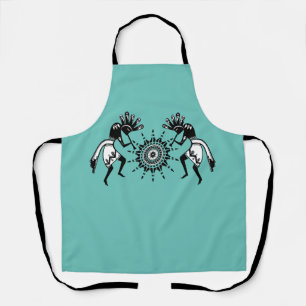 Native Americans Culture - Sun Dancing Kokopelli 1 Apron