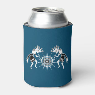 Native Americans Culture - Sun Dancing Kokopelli 2 Can Cooler