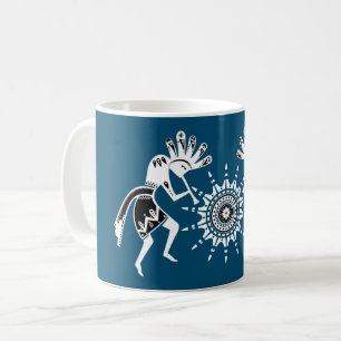 Native Americans Culture - Sun Dancing Kokopelli 2 Coffee Mug