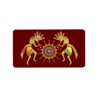 Native Americans Culture - Sun Dancing Kokopelli 3