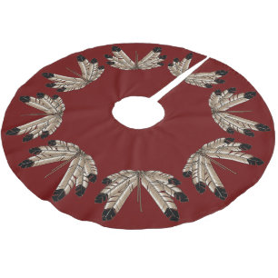 Native Art Christmas Tree Skirt First Nation Decor