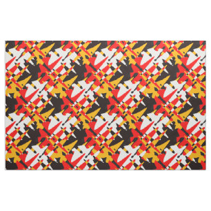 Native Art Fabric Four Nations Modern Art Fabric