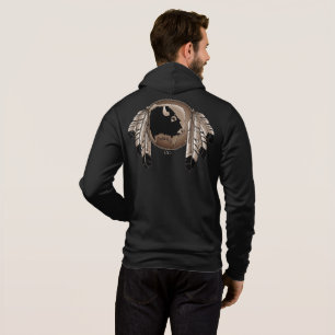 Native Art  Hoodie Tribal Spirit Animal Jacket