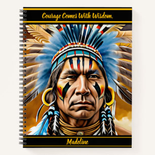 Native Art Planner: Bold Patterns Notebook