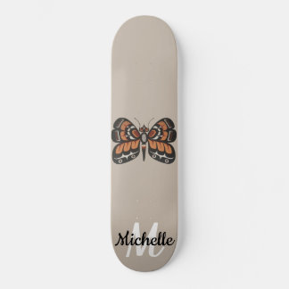 Native Art Skateboard Deck - Butterfly