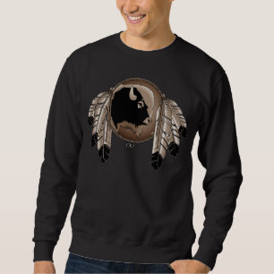 Native Art Sweatshirt Tribal Spirit Animal Shirts