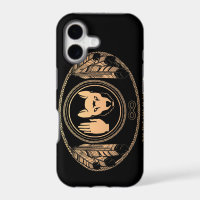 Native Art Wolf Flag iPhone 5 Case Rebellion Case