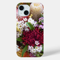 Native Australia floral flower bouquet iphone case