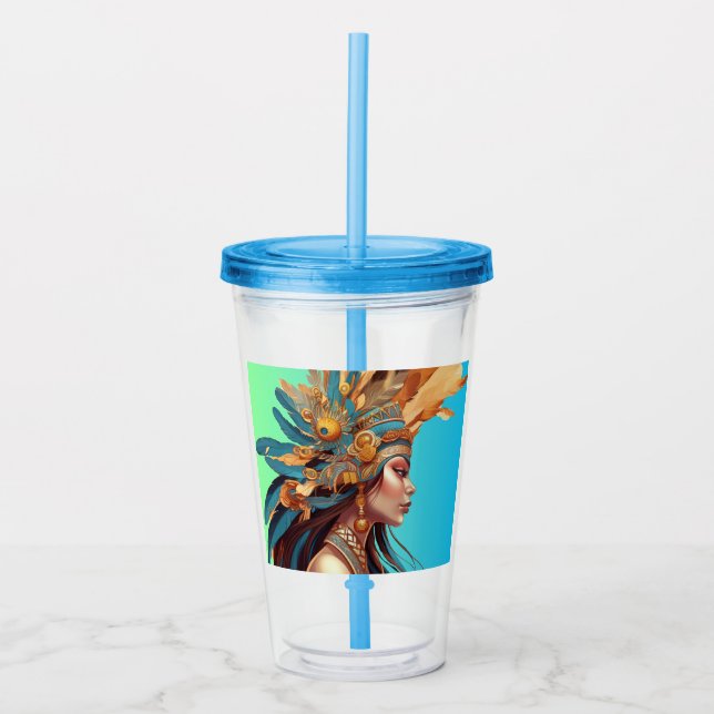 NATIVE BEAUTY #1 ACRYLIC TUMBLER (Front)