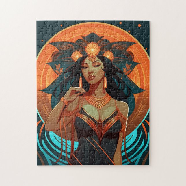 NATIVE BEAUTY #1 JIGSAW PUZZLE (Vertical)