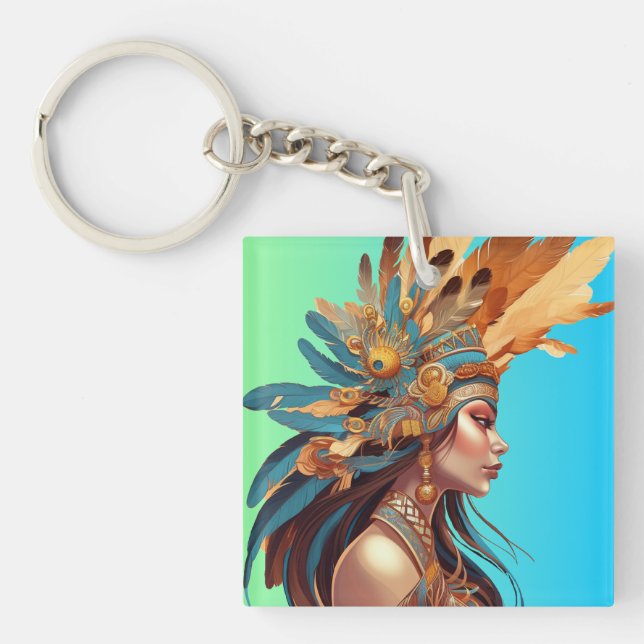 NATIVE BEAUTY #1 KEY RING (Front)