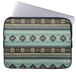 Native Blanket Pattern Laptop Sleeve