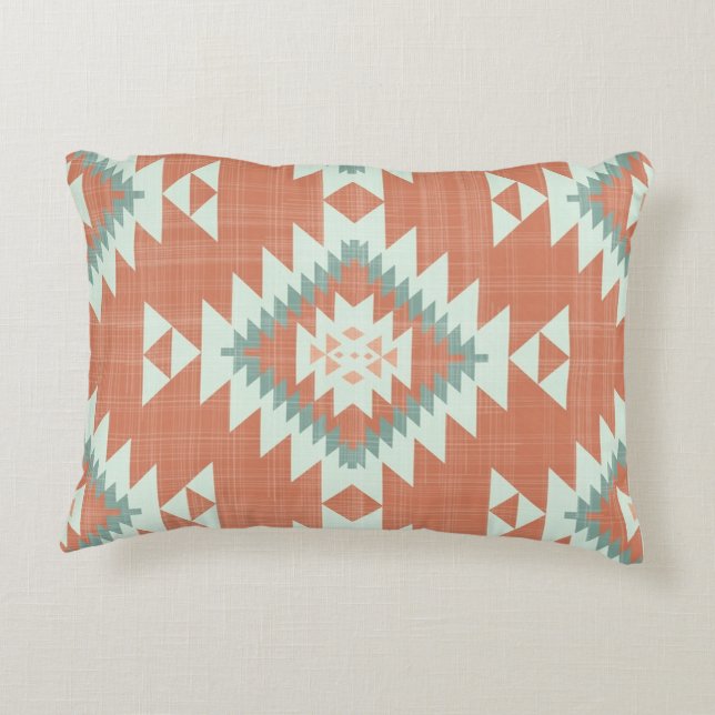 Native Desert Accent Pillow (Back)