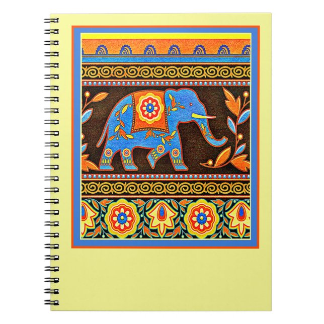 Native elephant notebook (Front)