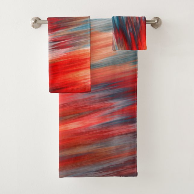 Native Fire  Bath Towel Set (Insitu)