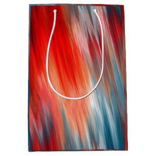 Native Fire Turquoise and red Medium Gift Bag
