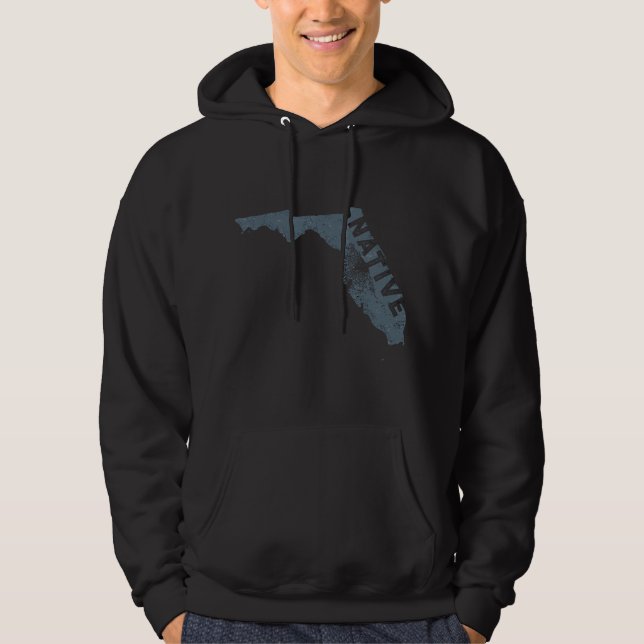 Native Florida Home State Hoodie (Front)