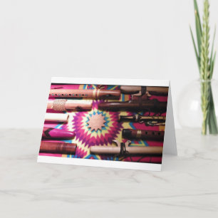 Native Flute Notecard